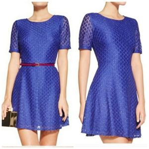 🆕️ JustFab violet Skater Dress